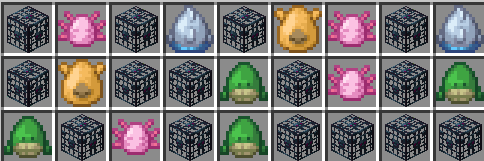 OVO AXOLOTE + TARTARUGA + CAMELO